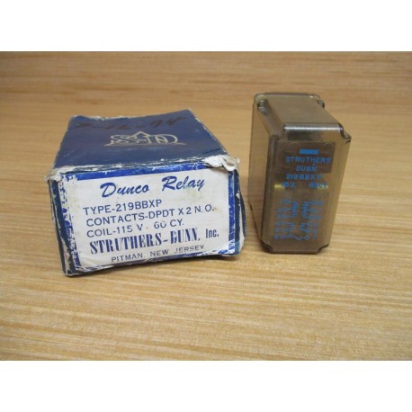 Struthers-Dunn 219BBXP Relay 115V