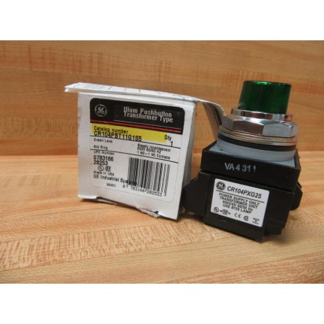 General Electric CR104PBT11G1S5 Illum. Pushbutton GE