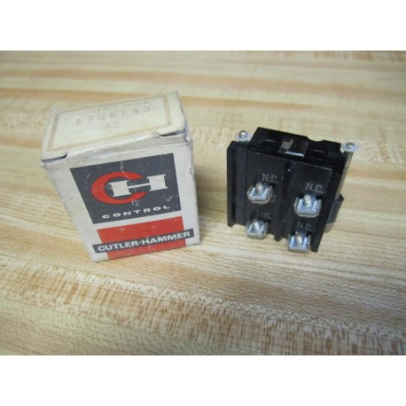 Cutler Hammer E30KLA5 Eaton Contact Block Old Style