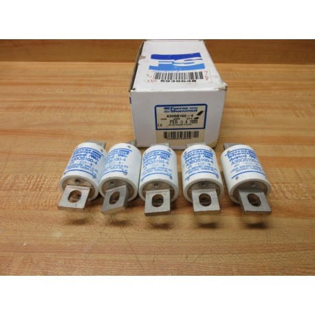 Gould Shawmut Ferraz A30QS100-4 Fuse Cross Ref 6UVF0 (Pack of 5)