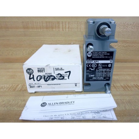 Allen Bradley 802T-AP1 Limit Switch 802TAP1