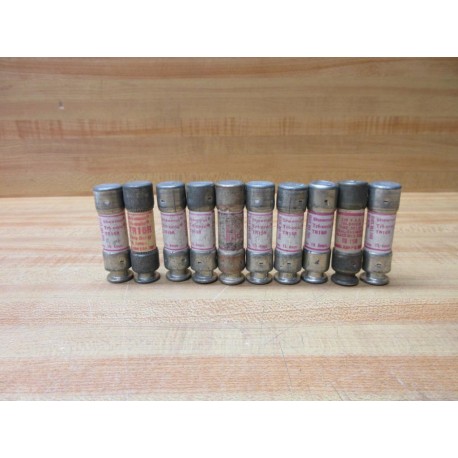 Gould Shawmut Ferraz TR15R Fuse Cross Ref 4TCR2 (Pack of 10) - Used