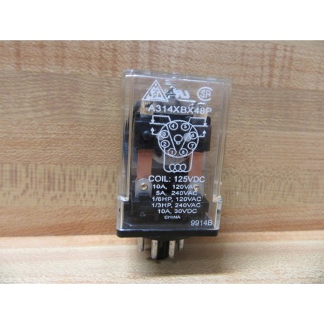 Magnecraft A314XBX48P-125 Struthers-Dunn Relay A314XBX48P125 - New No Box