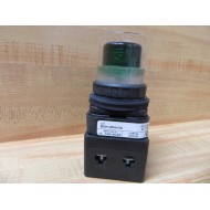 Allen Bradley 800H-QRAH2G Pushbutton Illum. 800HQRAH2G - New No Box