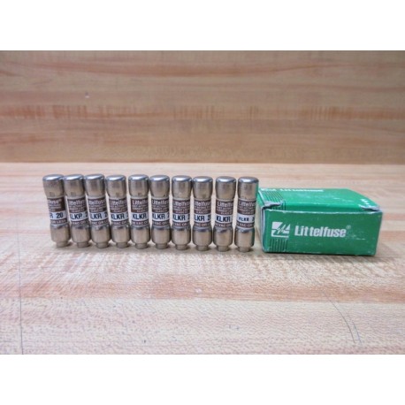 Littelfuse KLKR-20 Fuse Cross Ref 486M79, KLKR020 (Pack of 10)
