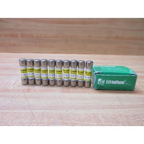 Littelfuse FLQ-25 Fuse Cross Ref 486J34, FLQ025 (Pack of 10)