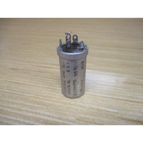 Industrial Cond. 200MFD 50W.V. Capacitor - Used