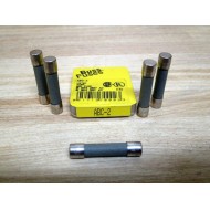 Buss ABC-2 Bussmann Fuse Cross Ref 6F039 Gray (Pack of 10)