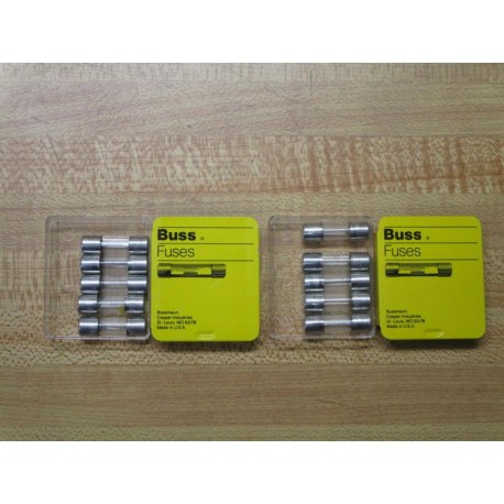 Buss AGW-7-12 Bussmann Fuse AGW712 Metal Strip Element (Pack of 10)