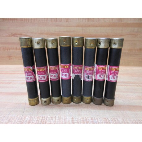 Buss FRS-10 Bussmann Fuse FRS10 (Pack of 8) - Used
