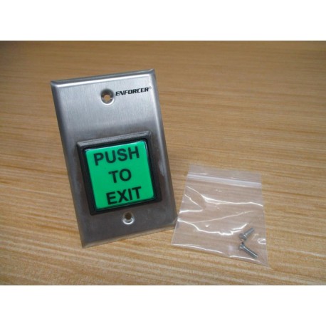 Seco-Larm SD-7202GC-PEQ Enforcer "Push To Exit" Button - New No Box