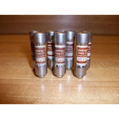 Buss KTK-R-10 Bussmann Fuse Cross Ref 4XC25 (Pack of 7) - New No Box