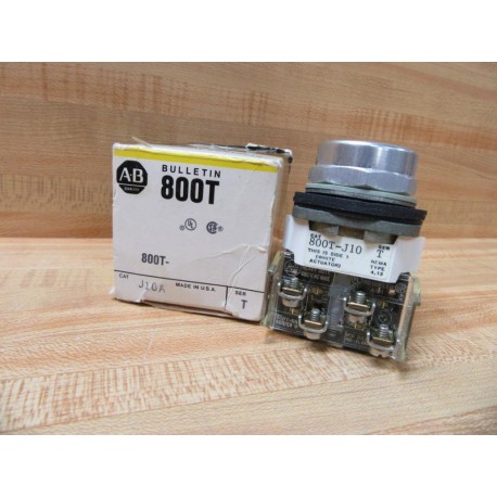 Allen Bradley 800T-J10A Selector Switch 3 Pos. 800TJ10A