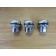 Allen Bradley 800FM-LF6 Blue Push Button 800FMLF6 (Pack of 3) - Used