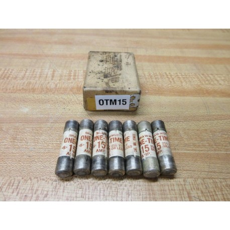 Gould Shawmut Ferraz OTM15 Fuse Cross Ref 540N44 (Pack of 7)