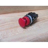 General Electric CR104A3123 Mini Mushroom Head Push Button - New No Box