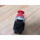 General Electric CR104A3123 Mini Mushroom Head Push Button - New No Box