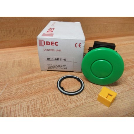 IDEC HW1B-M4F11-G Push Button HW1BM4F11G