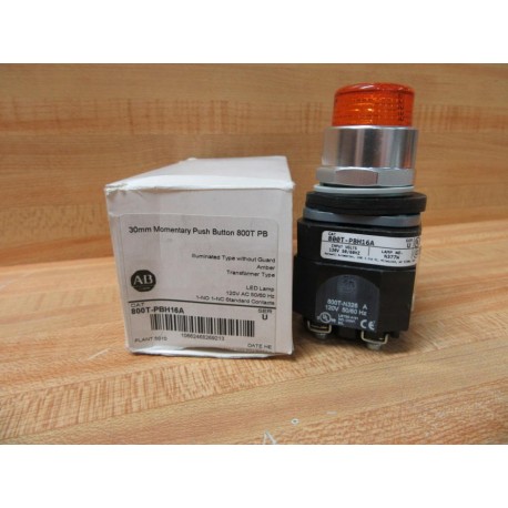 Allen Bradley 800T-PBH16A Push Button 800TPBH16A