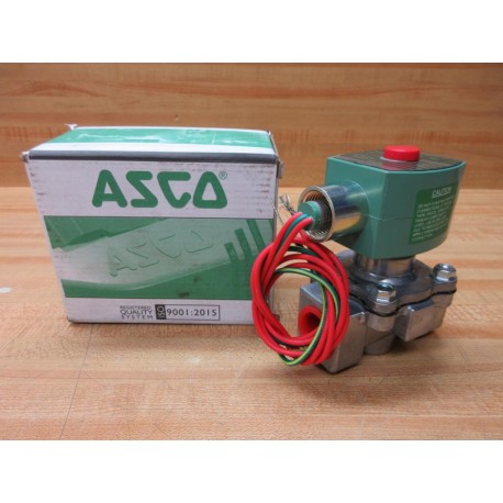 Asco 8215G030 Red Hat Solenoid Valve 4KY42