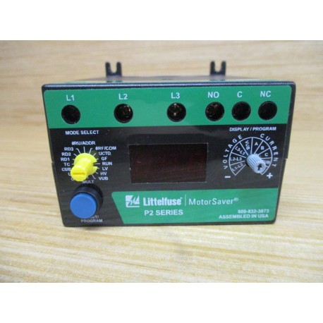 Littelfuse 777-P2 Electronic Overload Relay Mounted, Never Used - New No Box