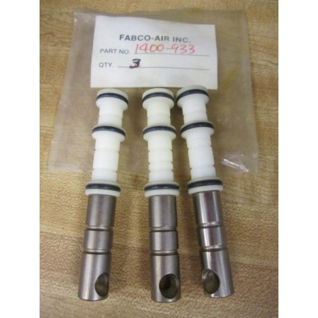 Fabco-Air 1400-933 Spool & Seal Assembly 1400933 (Pack of 3)