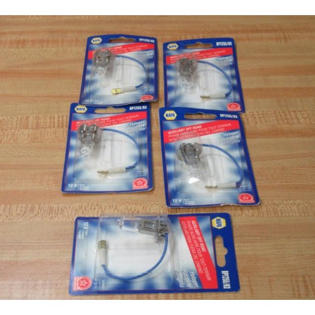 Napa BP1255H3 Auxiliary Off Road Bulb BP1255H3 (Pack of 5)