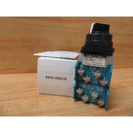 Allen Bradley 800H-HR2CR Selector Switch 2 Pos. 800HHR2CR