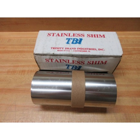 Trinity Brand Industries SSN-2 TBI Stainless Shim 6" SSN2