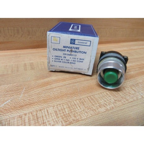 General Electric CR104A8115 Pushbutton GE
