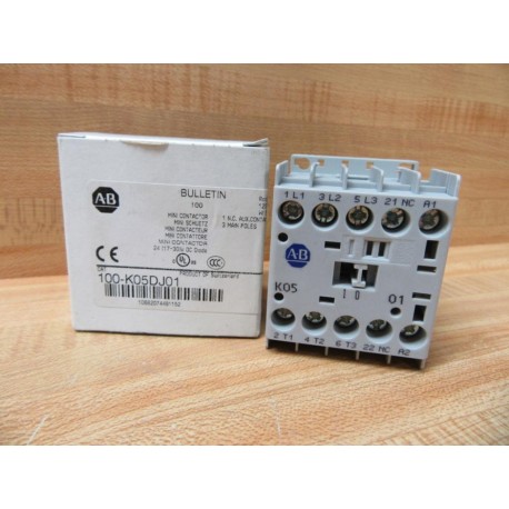 Allen Bradley 100-K05DJ01 Mini Contactor 100K05DJ01