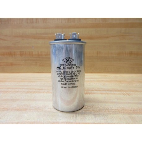 Globe Capacitors OC3060C09SP Capacitor 60.0µF OC3060C09 - New No Box