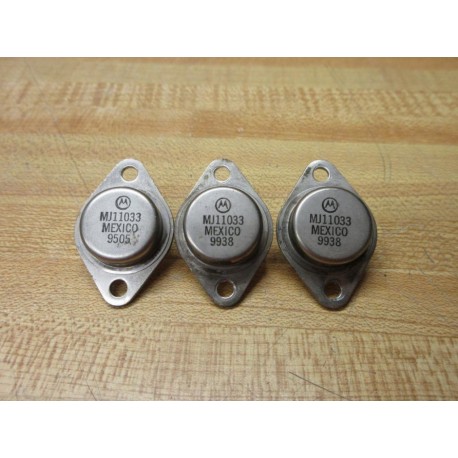 Motorola MJ11033 Transistor (Pack of 3) - Used