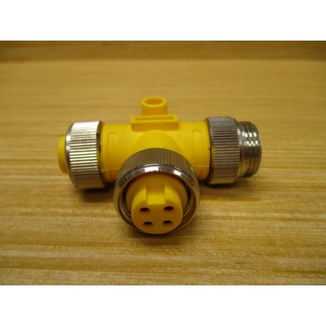 Turck RSM-2RKM-40 Molded T Connector U0410 - New No Box