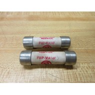 Buss FWP-30A14F Bussmann Fuse Cross Ref 6F417 (Pack of 2) - New No Box
