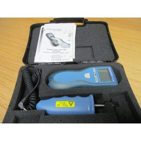 Monarch PLT200 Laser Tachometer W Case - Used