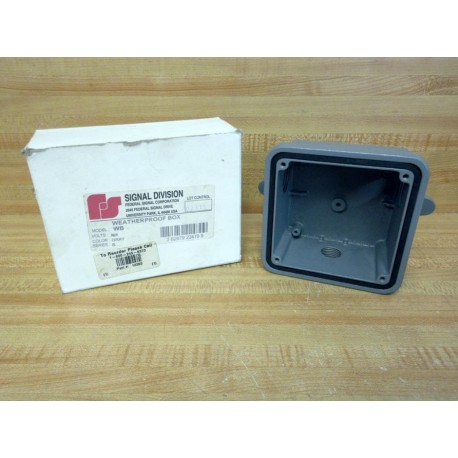 Federal Signal WB Weatherproof Box