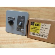 Allen Bradley 600-TAX218 Manual Starting Switch 600TAX218 Series A