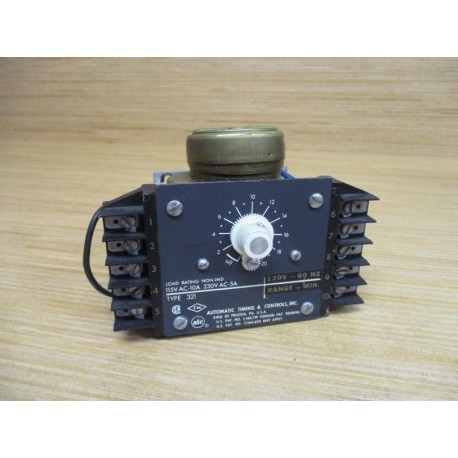 ATC 321B-050-A08-B2XX Time Delay Relay 321B050A08B2XX - Used