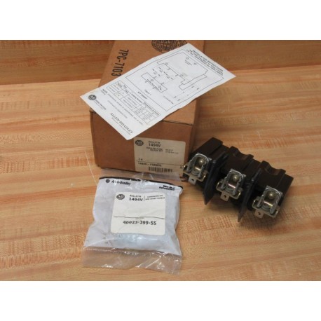 Allen Bradley 1494V-FSR633 Fuse Block  1494VFSR633 Series A