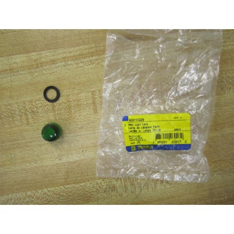 Square D 9001G29 Pilot Light Lens 9001-G29 Green