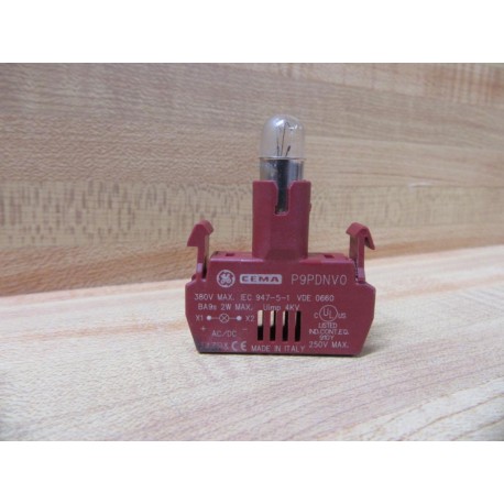 General Electric P9PDNV0 Lamp Holder GE P9PDNVO - New No Box