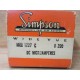 Simpson 1227 Analog Panel Meter