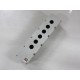 Eaton 10250TE34 Pushbutton Enclosure N6 WHardware 6 Holes - Used