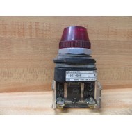 Allen Bradley 800T-Q06R Pilot Light Assembly - Used