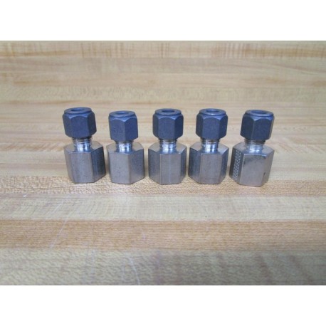 Parker 4-4 GBZ-SS Compression Fitting CPI 44GBZSS (Pack of 5)