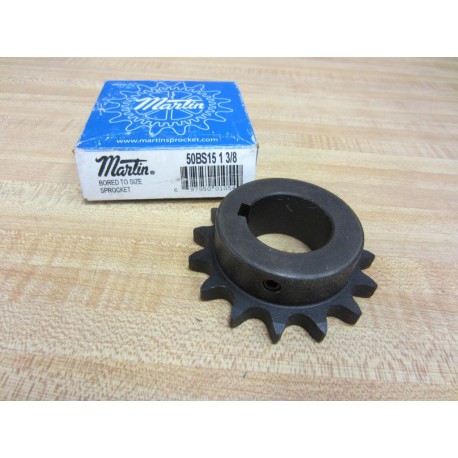 Martin 50BS15 1-38 Sprocket wKW 50BS15138