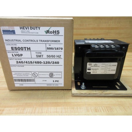 EGS E500TH Industrial Control Transformer