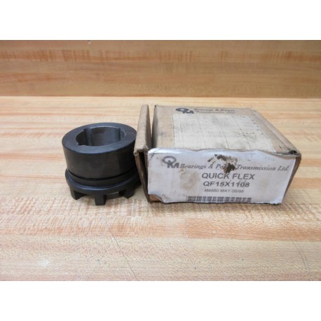 QM Bearings QF15X1108 Quick Flex Coupling QF15X1-12