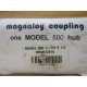 Magnaloy M50012816 Coupling Hub 500-1-78X12